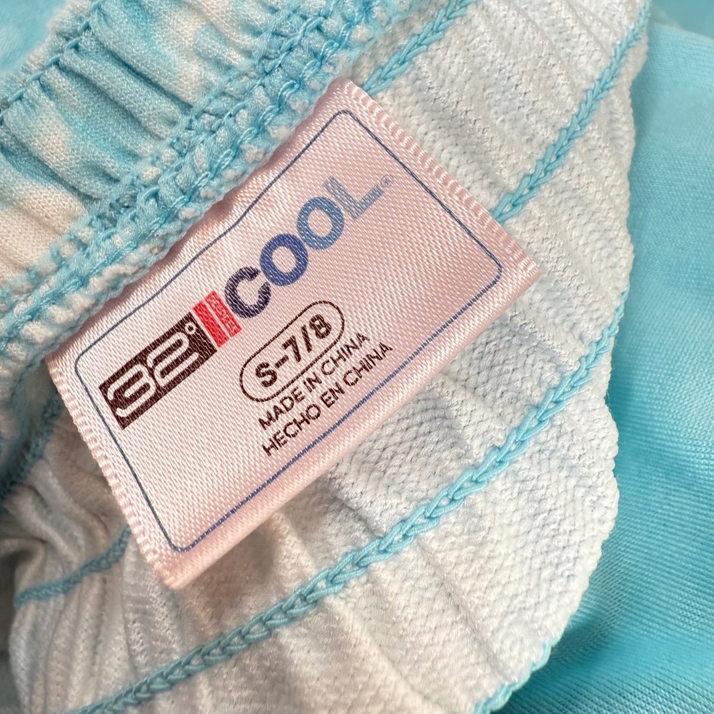 32 Degrees Cool Girl's S Small 7/8 Blue Smocked Tie Dye Sundress Casual - Picture 3 of 12